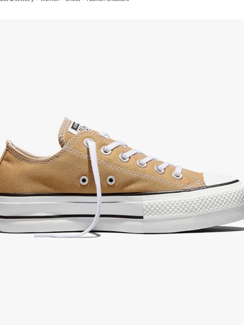 Converse All Star Lift Platform Low Top Sneakers NWT NIP RUNS HALF SIZE LARGE